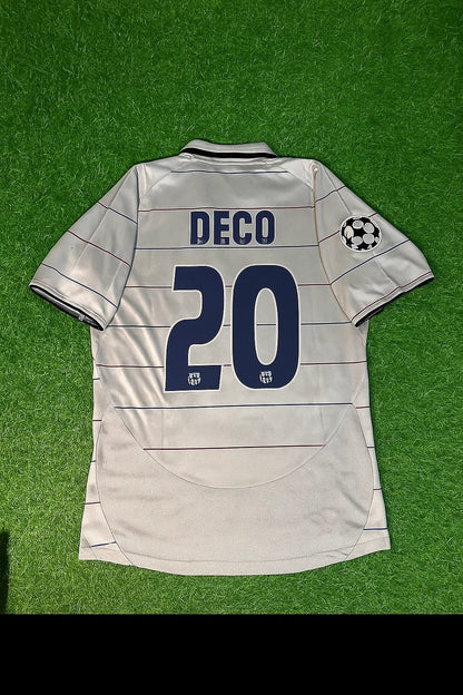 Deco #20 - Barcelona 2004/2005 Retro Football Jersey Kit