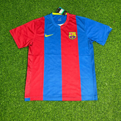 Gianluca Zambrotta Barcelona 2006/2007 Home Retro Football Jersey Kit