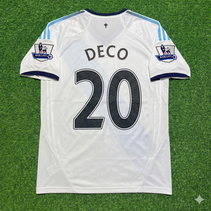 Deco Chelsea Retro White Football Jersey Kit