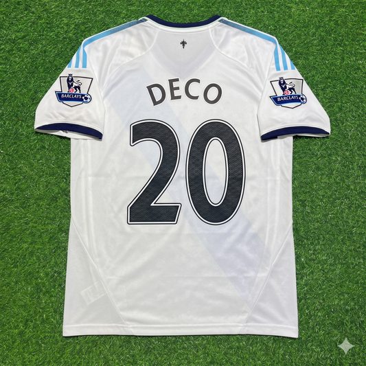 Deco Chelsea Retro White Football Jersey Kit