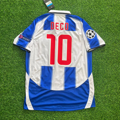 Deco Porto 2003/2004 Retro Football Jersey Kit