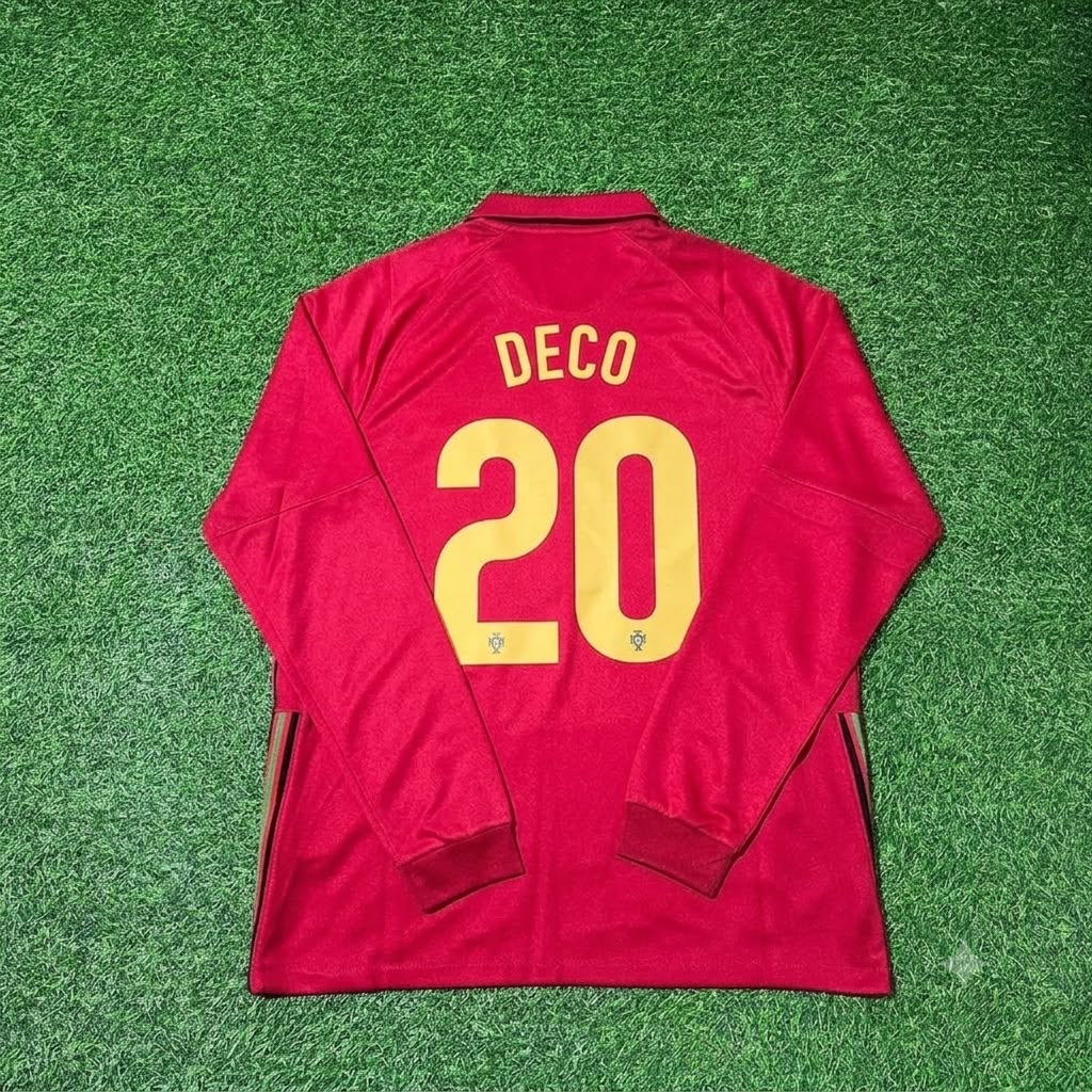 Deco Portugal Commemorative Long Sleeve Football Jersey Collection