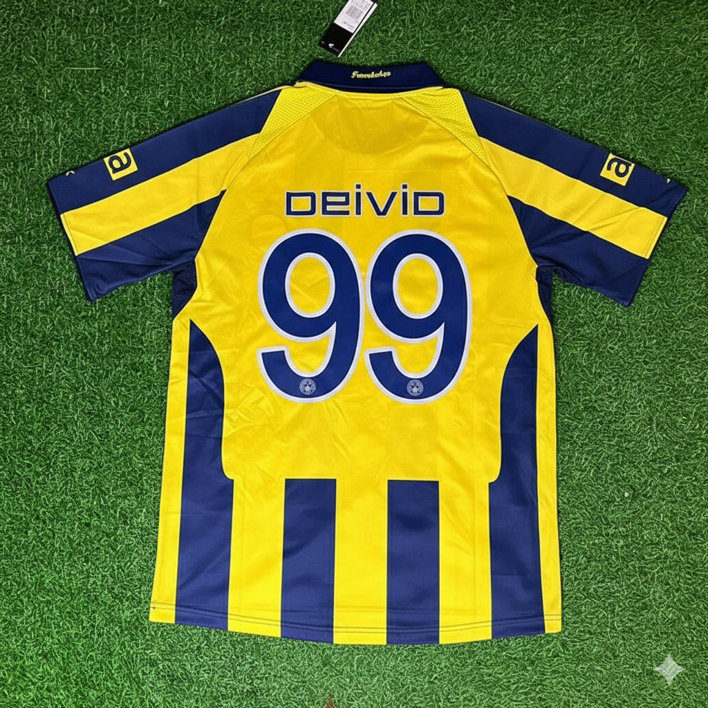 Deivid De Souza Fenerbahçe 2008-2009 Retro Football Jersey