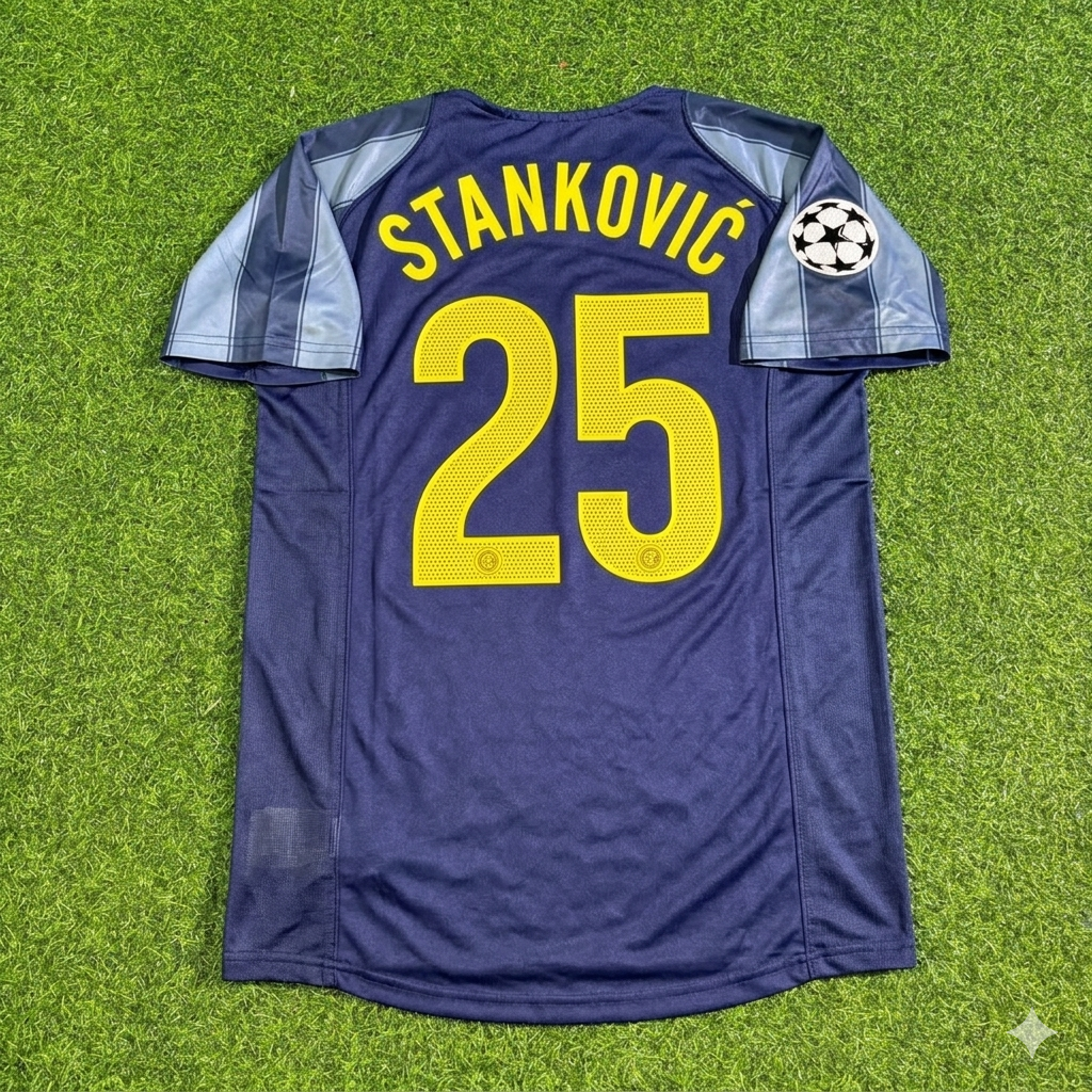 Dejan Stanković #25 Inter Milan 2004/05 Retro Football Jersey Kit