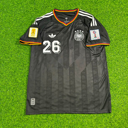 Germany World Cup 2026 Deniz Undav #26 Black Style Football Jersey