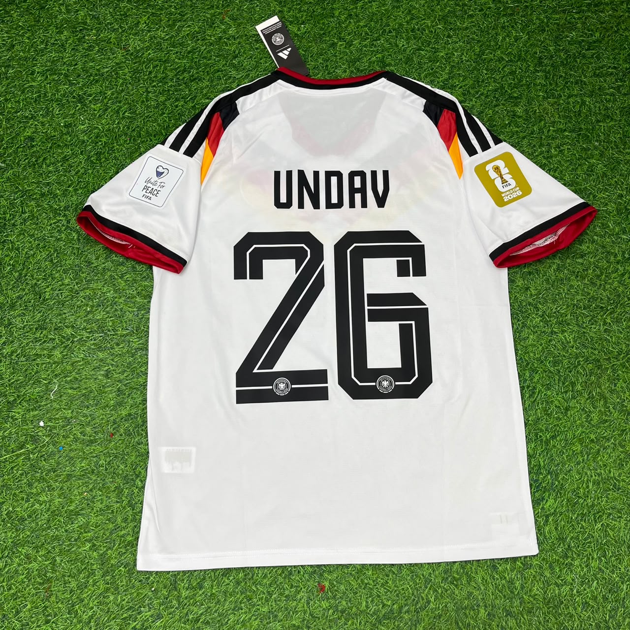 Germany World Cup 2026 Deniz Undav #26 Home Football Jersey