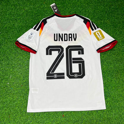 Germany World Cup 2026 Deniz Undav #26 Home Football Jersey