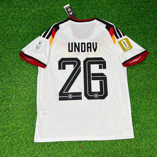 Germany World Cup 2026 Deniz Undav #26 Home Football Jersey