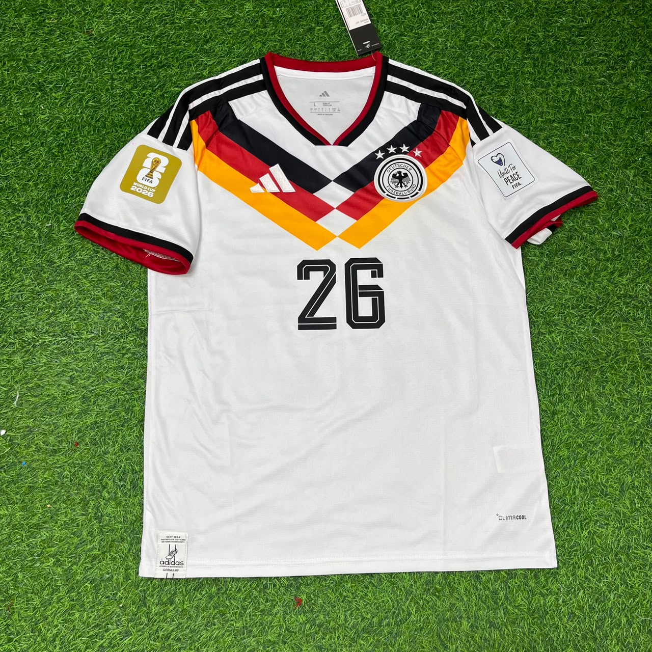 Germany World Cup 2026 Deniz Undav #26 Home Football Jersey