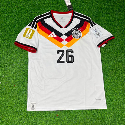 Germany World Cup 2026 Deniz Undav #26 Home Football Jersey