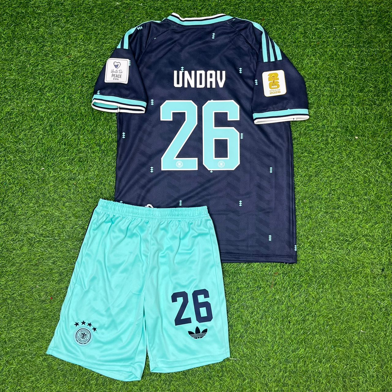 Deniz Undav Deutschland 2026 World Cup Kinder Fußballtrikot Set