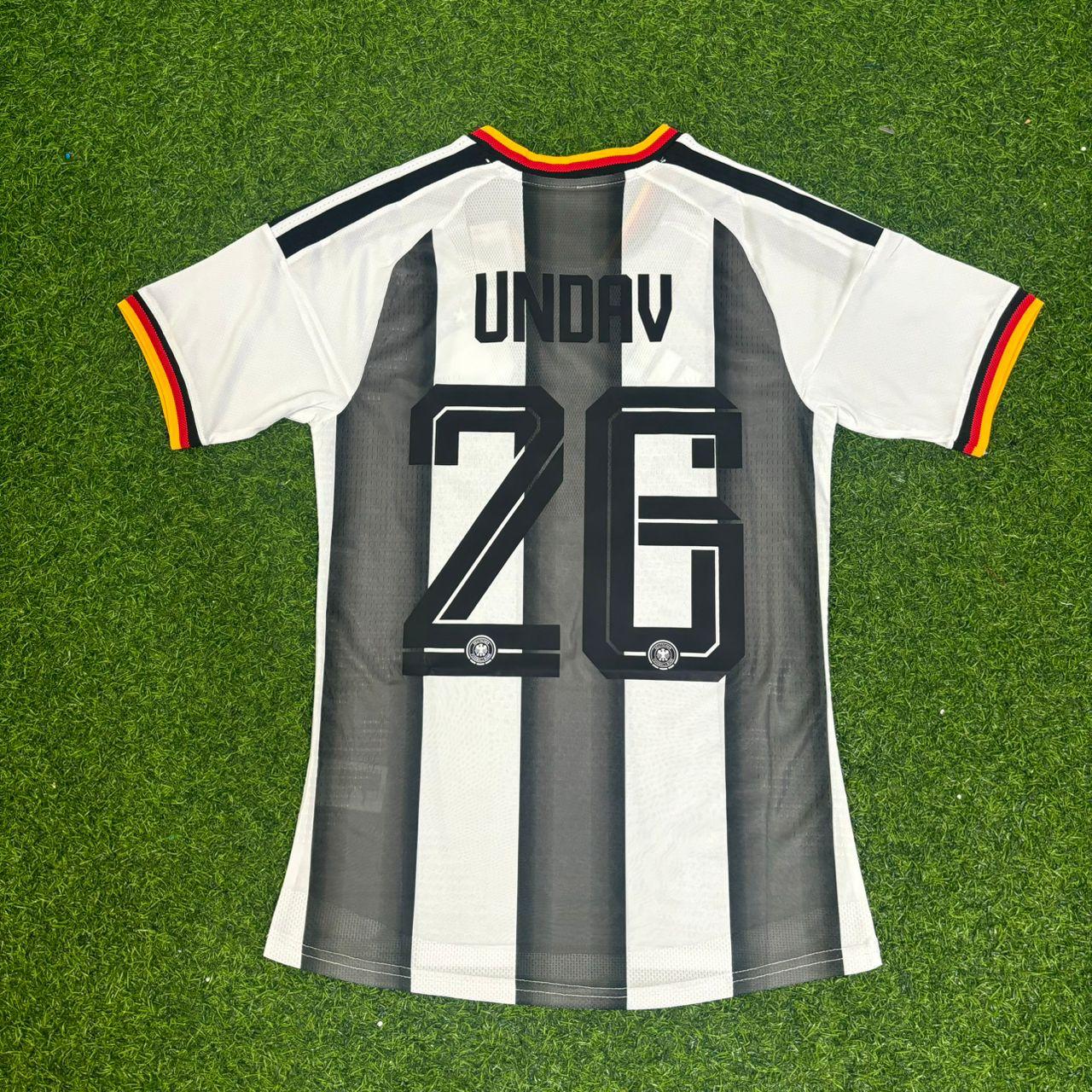 Deniz Undav Germany Stripe Special Edition Black White 2026 World Cup Jersey
