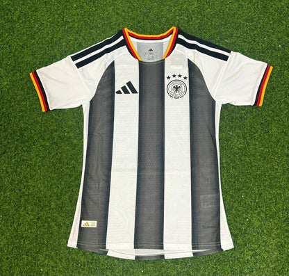 Gerd Müller Germany Stripe Special Edition Black White Football Jersey