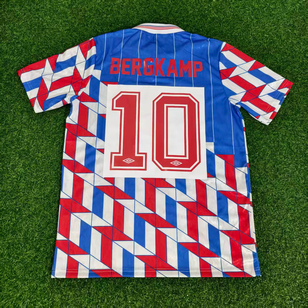 Dennis Bergkamp Ajax 1989/1990 Retro Football Jersey Collection