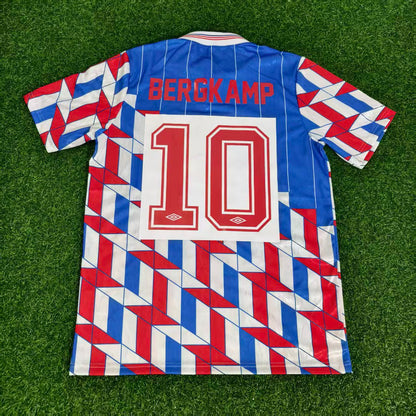 Dennis Bergkamp Ajax 1989/1990 Retro Football Jersey Collection