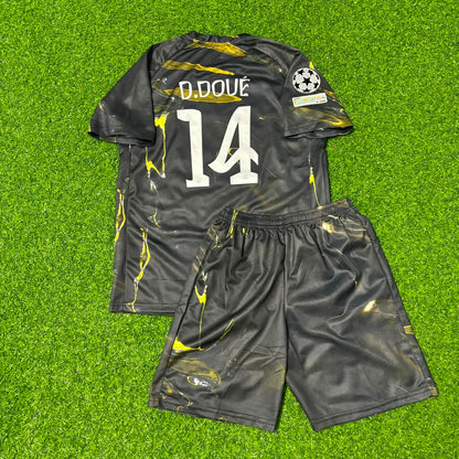 Désiré Doué Kids Set 2026 Champions League Football Jersey