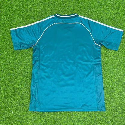 Deutschland 1998 Saison Auswärts Germany Retro Fußballtrikot Jersey