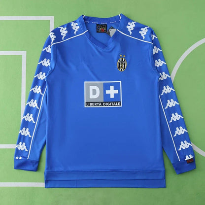 Juventus FC 99/00 Season Away Blue Retro Football Jersey