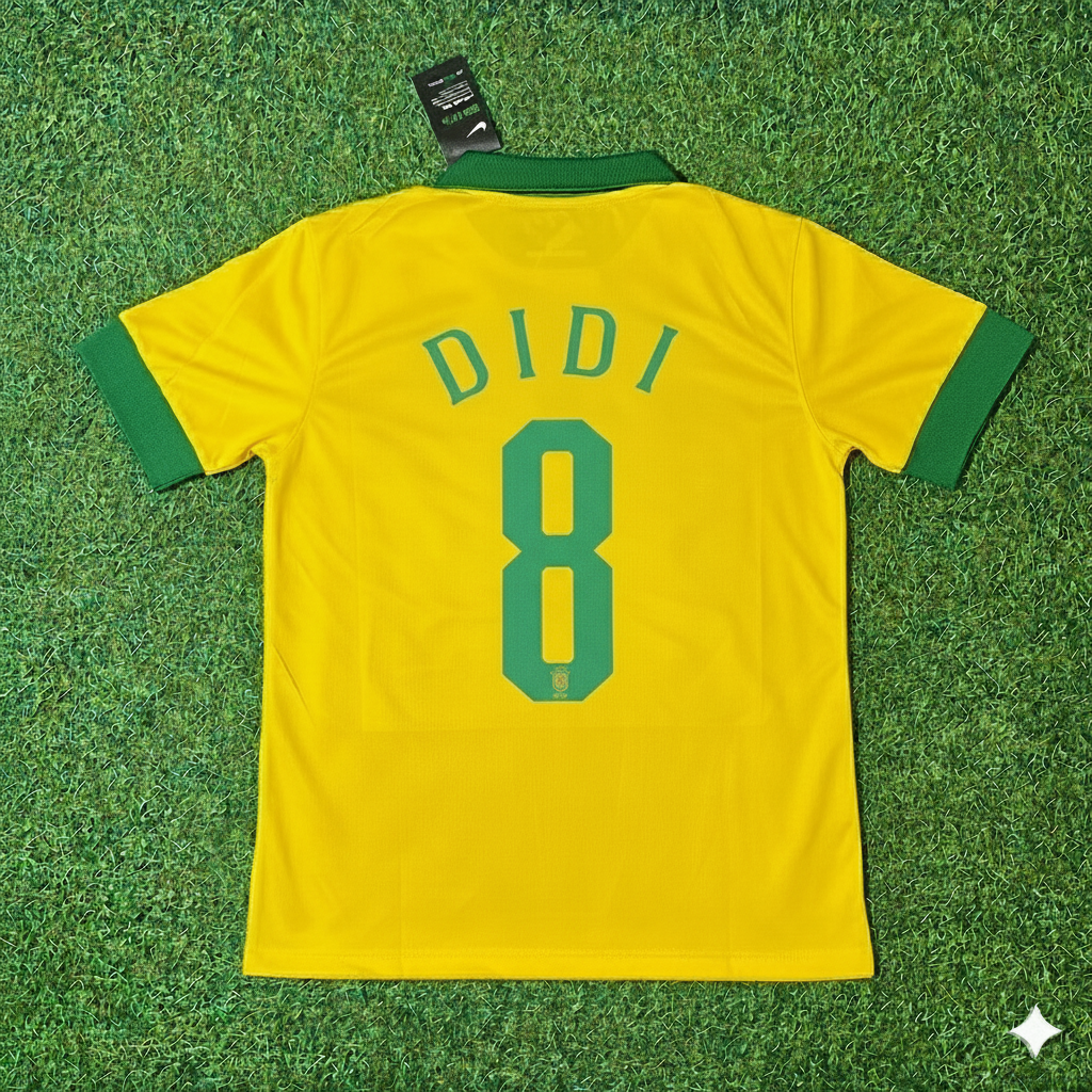 Didi Brazil Retro Football Jersey Collection