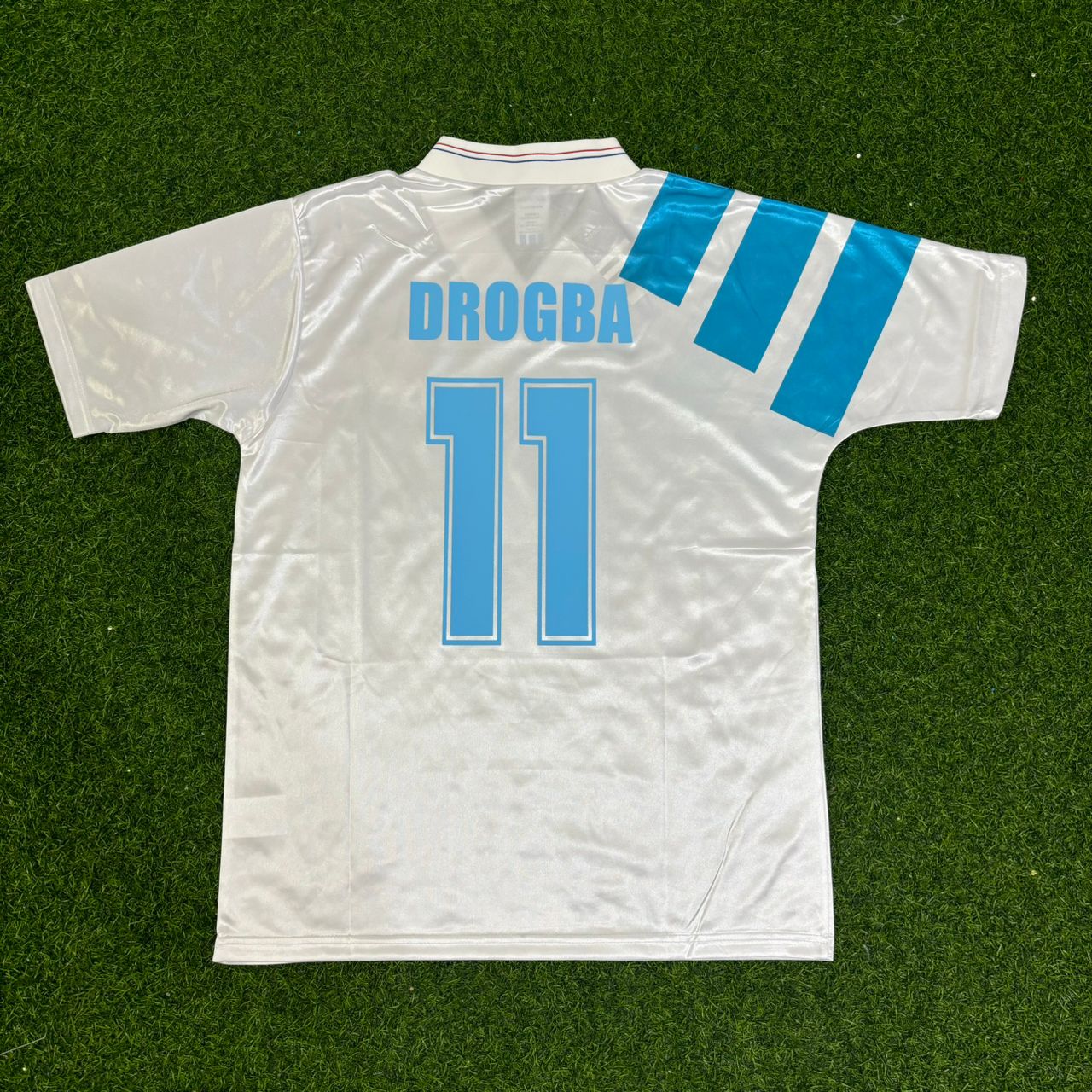 Didier Drogba Olympique Marseille Retro Football Jersey