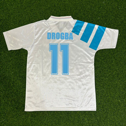 Didier Drogba Olympique Marseille Retro Football Jersey