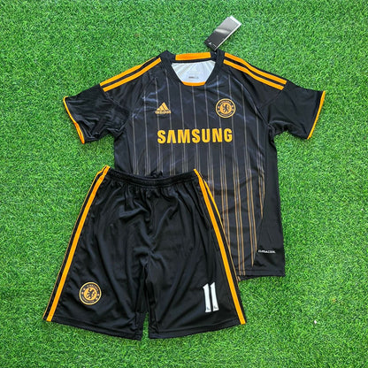 Didier Drogba Chelsea 2010/2011 Kids Retro Football Jersey Kit