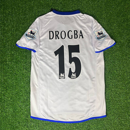 Didier Drogba Chelsea 2004 Retro Football Jersey Kit