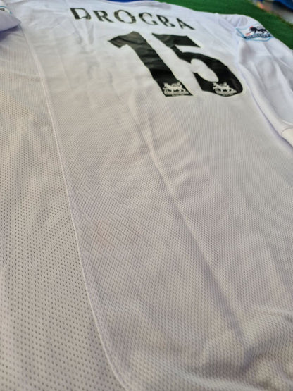 Didier Drogba Chelsea 2004 Retro Football Jersey Kit