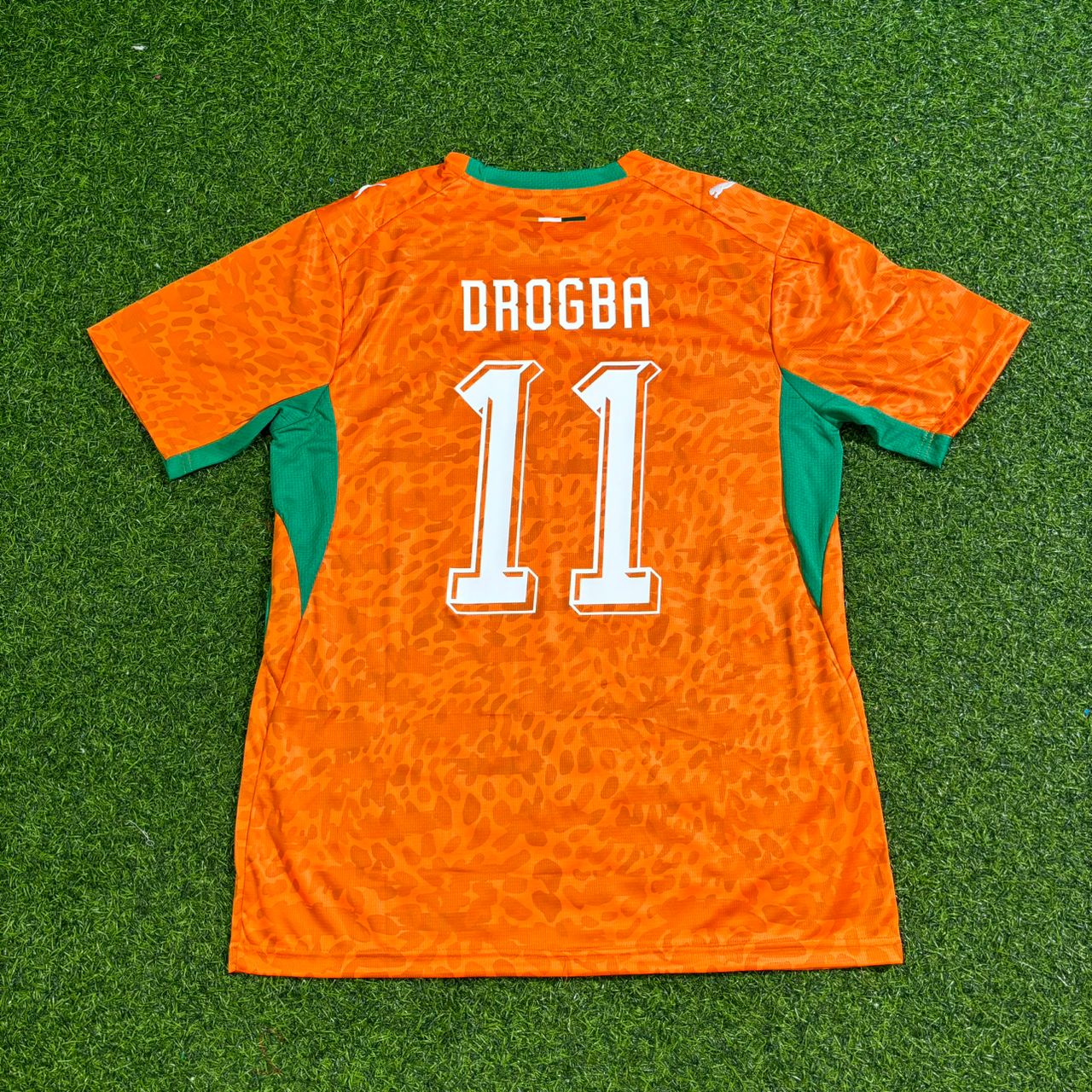 Didier Drogba Ivory Coast Commemorative Special Football Jersey Kit