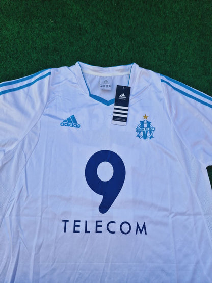 Olympique Marseille Didier Drogba 2003 - 04 No.11 Ligue 1 OM Football Jersey Kit