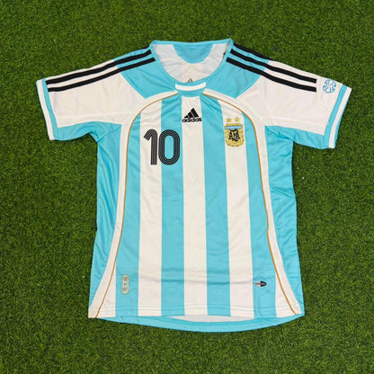 Diego Armando Maradona Argentina Retro Kids Football Jersey Paradise Edition