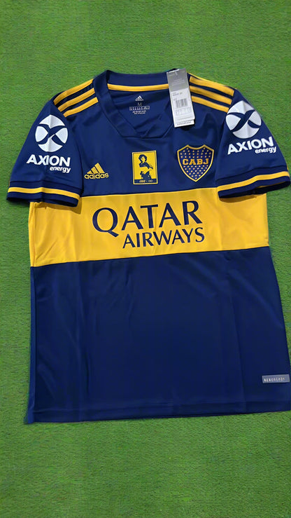 Diego Armando Maradona Boca Juniors Retro Football Jersey Kit
