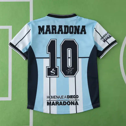 Diego Armando Maradona Kids Football Jersey Kit
