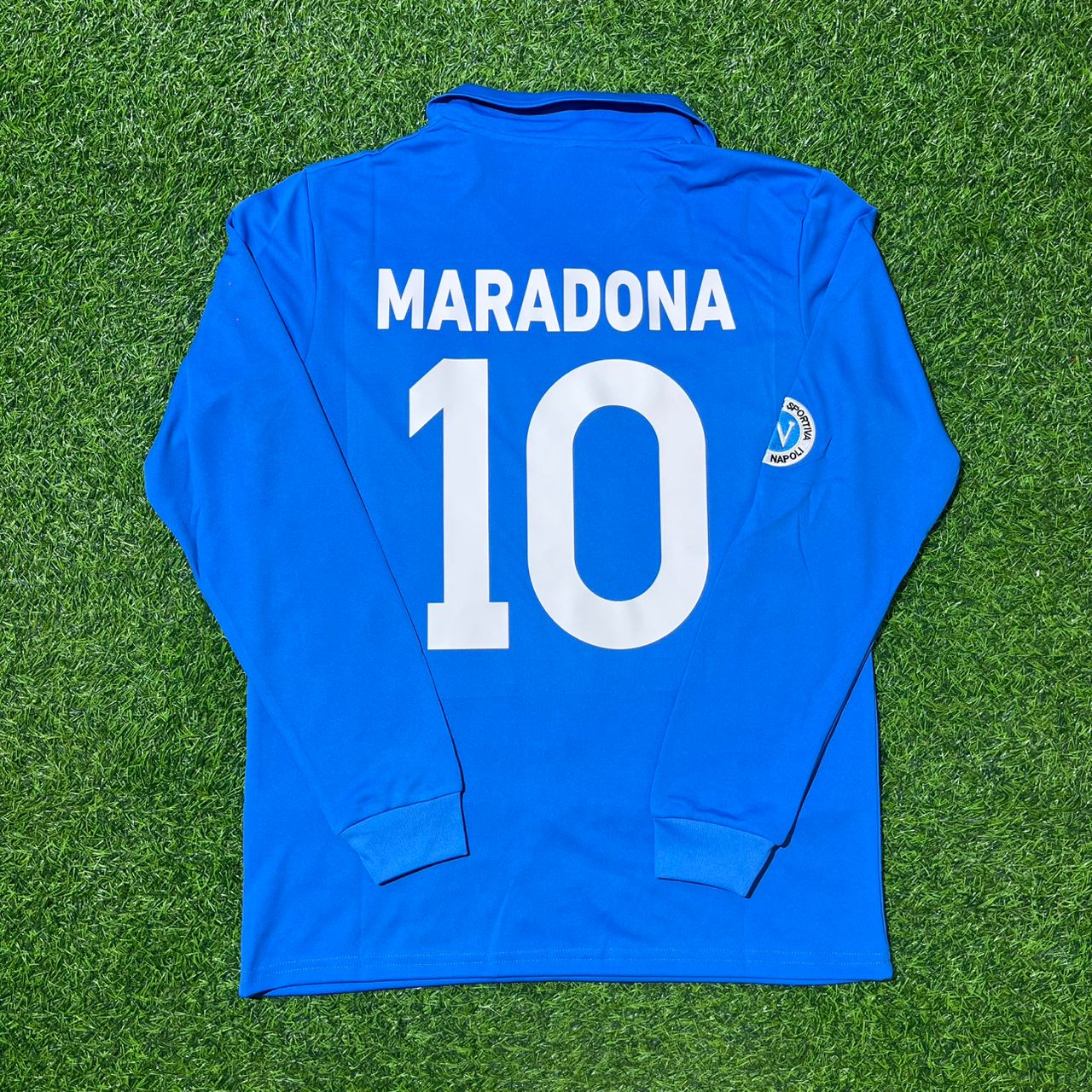 Diego Armando Maradona Napoli 1988/89 Long Sleeve Retro Vintage Football Jersey Kit