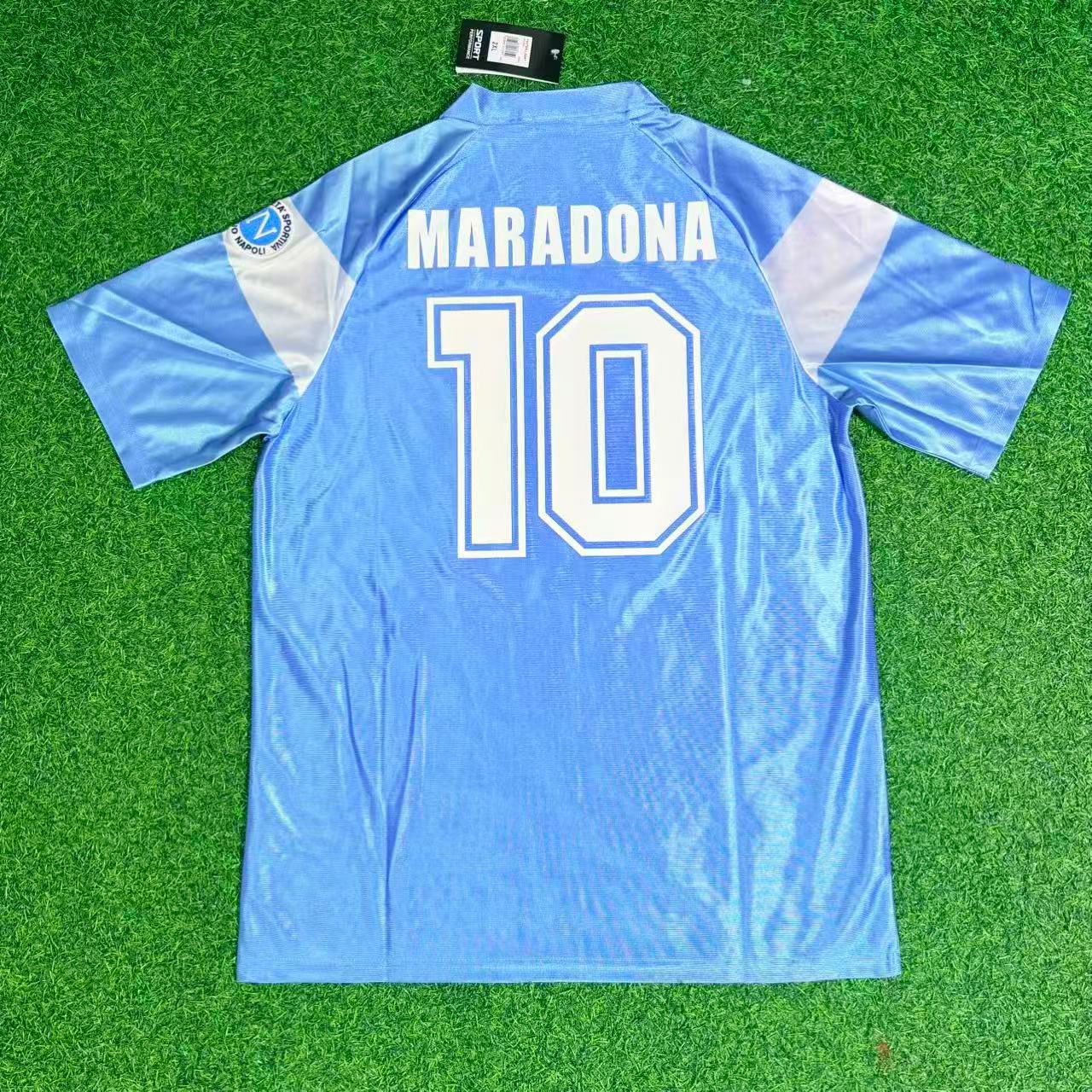 Diego Armando Maradona Napoli 1990-1991 Retro Football Jersey Kit