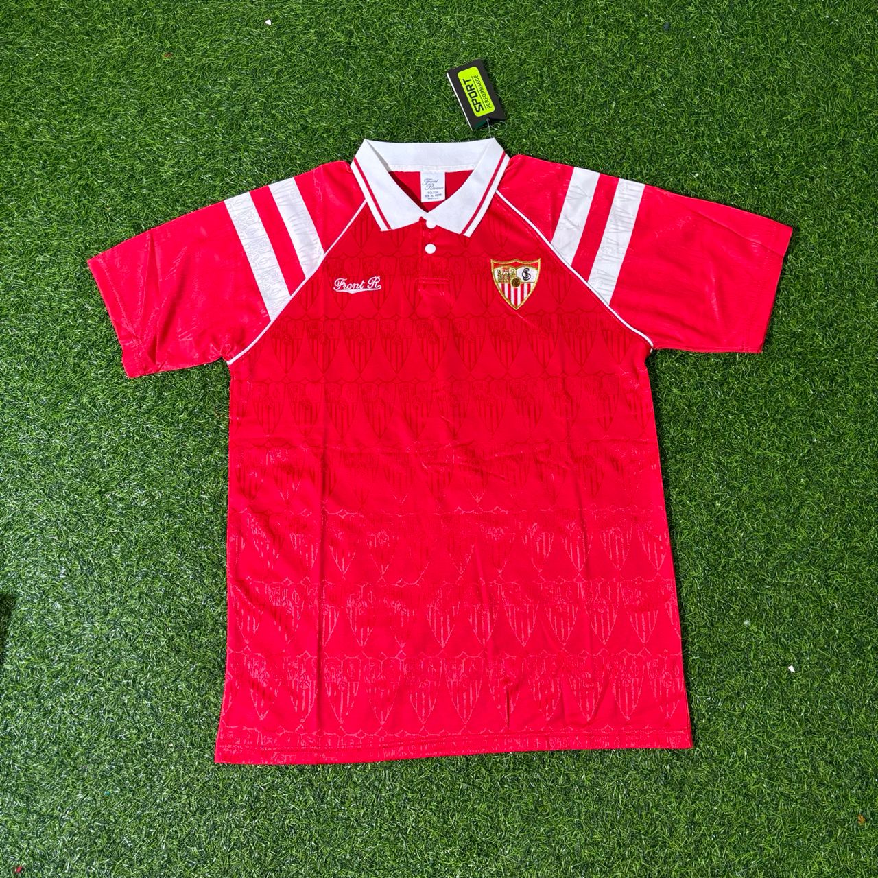 Diego Armando Maradona Sevilla 1992 1993 Red Home Retro Football Jersey Kit