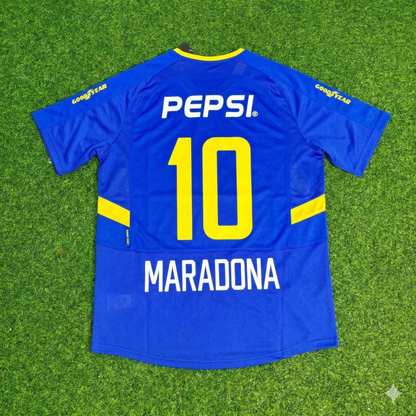 Diego Armando Maradona Boca Juniors Retro Football Jersey