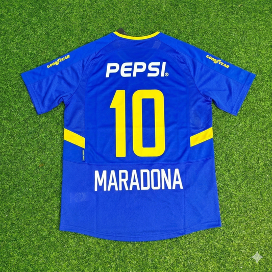 Diego Armando Maradona Boca Juniors Retro Football Jersey