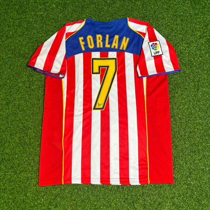 Diego Forlán Atletico Madrid SpiderMan Retro Football Jersey Kit