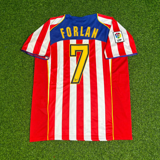 Diego Forlán Atletico Madrid SpiderMan Retro Football Jersey Kit