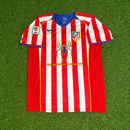 Diego Forlán Atletico Madrid SpiderMan Retro Football Jersey Kit