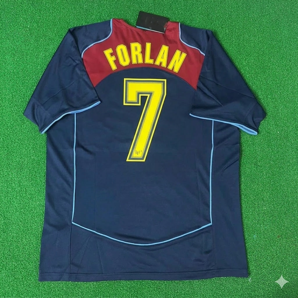 Diego Forlán #7 Atletico Madrid SpiderMan Retro Football Jersey Kit