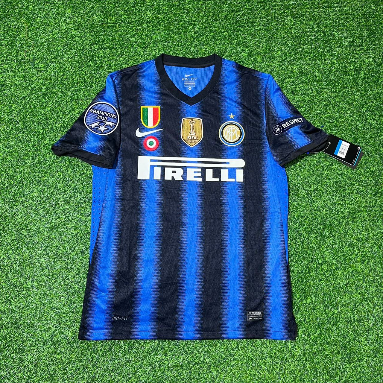 Giampaolo Pazzini Inter 2011/2012 Football Jersey Kit