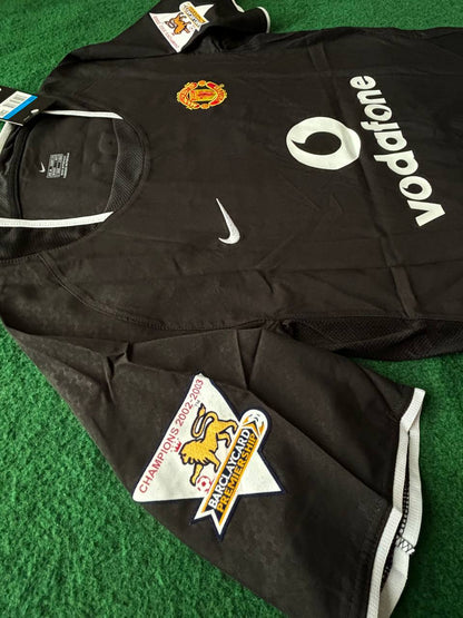 Diego Forlan Manchester United 2003 - 2004 Retro Football Jersey Kit