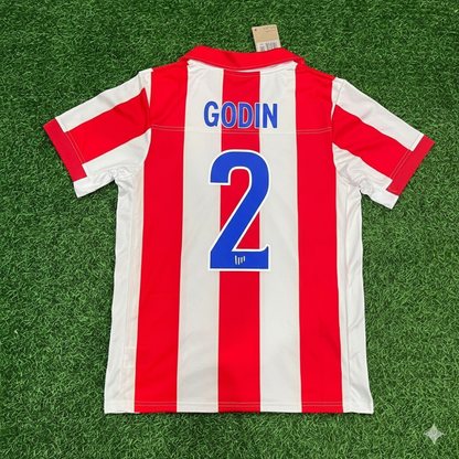 Diego Godin Atletico de Madrid Retro Soccer Football Jersey Kit Shirt