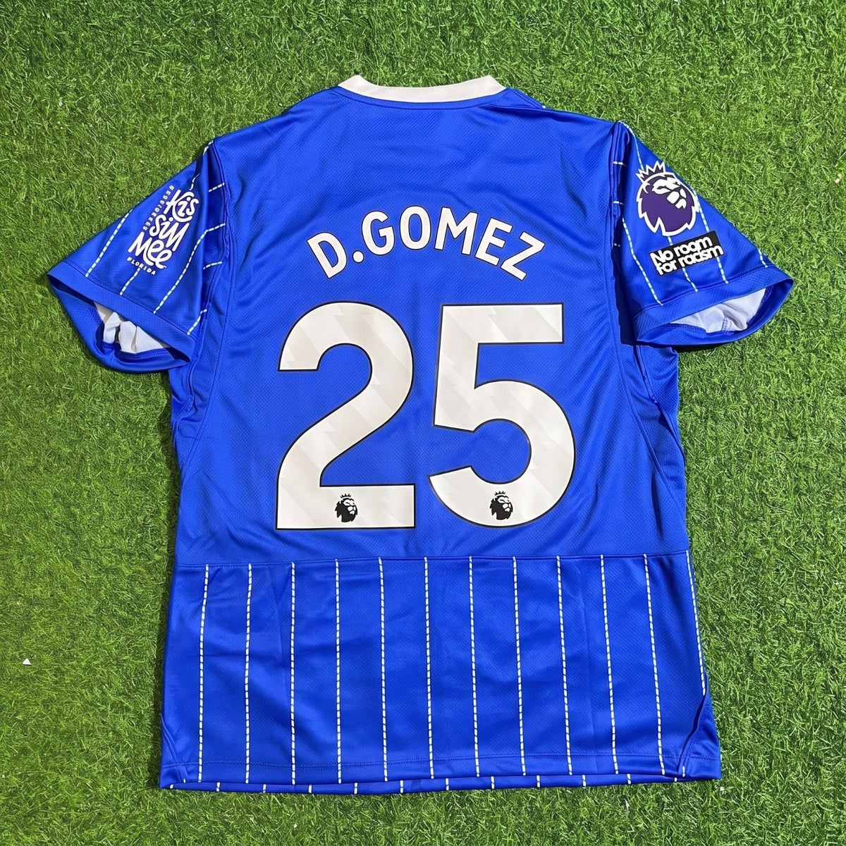 Brighton 2026-2027 Diego Gomez #25 Home Blue Football Jersey
