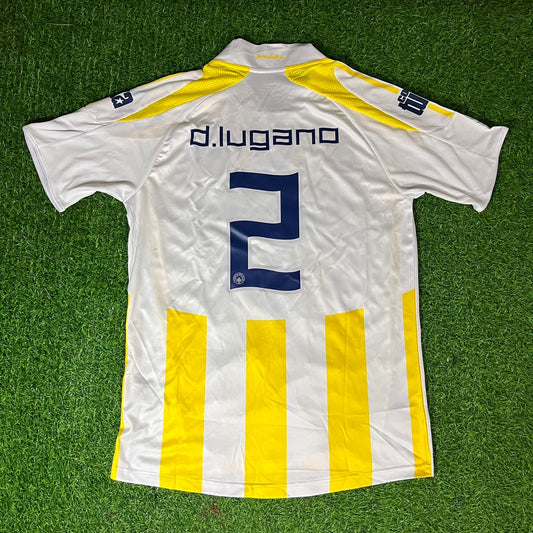 Fenerbahçe Diego Lugano 2007-2008 White Retro Kit Jersey – | Trikot | Maillot Soccer Kit