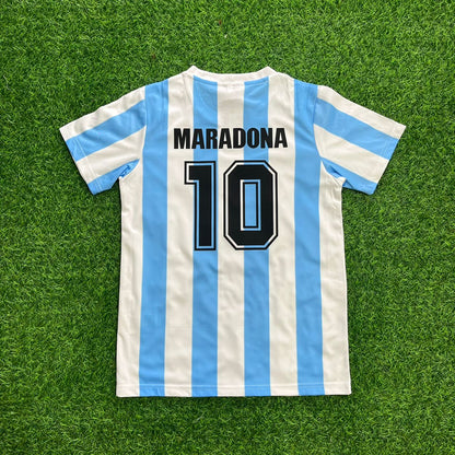 Diego Maradona Argentina 1986 Home Retro Football Jersey Collection
