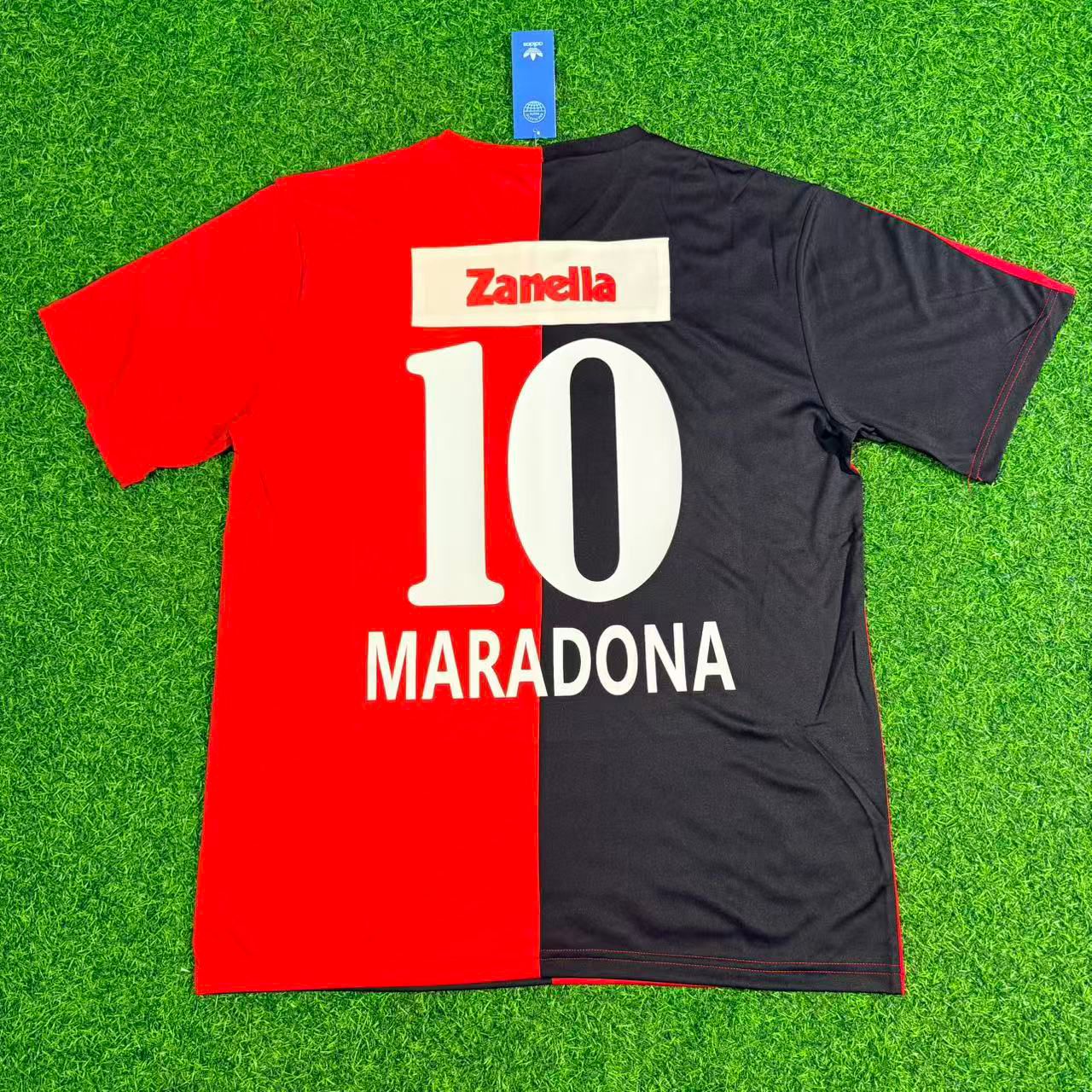 Diego Maradona Newell's Old Boys 1993-1994 Retro Football Jersey Kit
