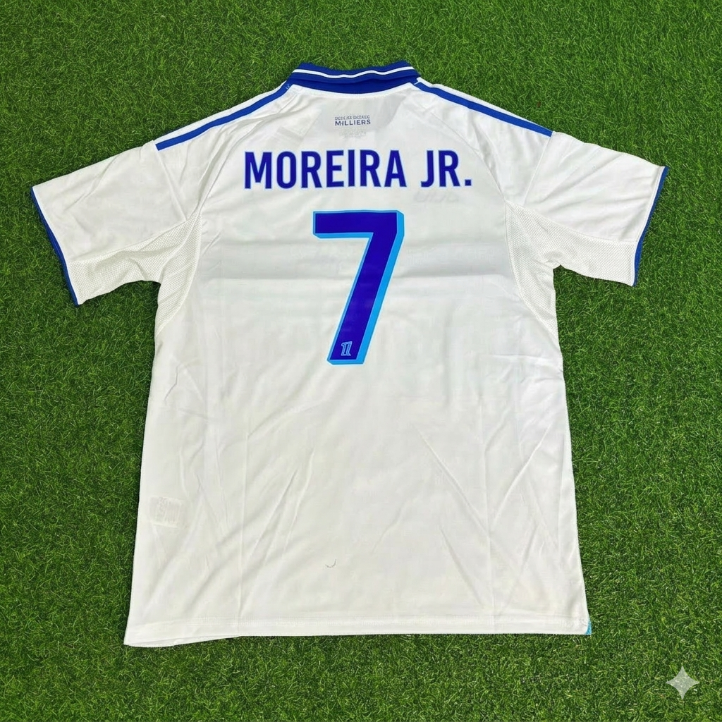 Diego Moreira Jr. 7- Strasbourg 2026 Football Jersey